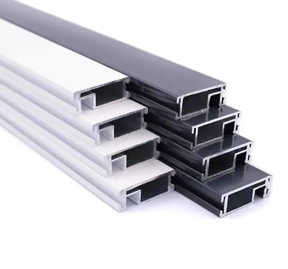 Lot 4 Profils Moustiquaire Cadre recoupable - Longueur 100cm - Alu Gris Anthracite-Avosdim Online