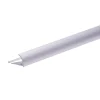 Saniverre Lot de 1 CEZ Quart de rond 8 mm carrelage profilé aluminium Argent