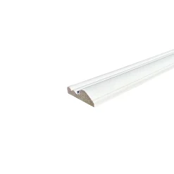 Lot de 10 Cimaises Classiques Prépeint Blanc MDF, L.2,44 m x l.5,8 cm x Ep.18 mm-Wood&Sens Sale