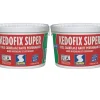 Semin Lot de 2 colles pour Carrelage Haute Performance Kedofix , Prêt à l'emploi, Intérieur/extérieur, seau de 5 kg