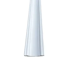 Lot de 12 Corniches Classiques Polymère Moulure Plafond, L.240 cm x P.12 cm, Ep.50 mm-Wood&Sens Best