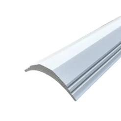 Wood&Sens Lot de 11 Corniches Modernes Polymère Moulure Plafond, L.240 cm x P.9 cm, Ep.90 mm