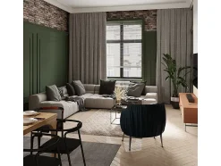 Lot de 3 corniches plafond en polystyrène L290 x l1.4 x H5 cm blanc - RENODA-Vente-unique