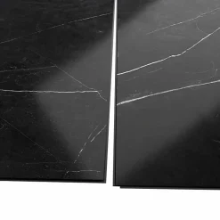 Lot de 8 Dalles Murales Douche SPC/PVC Décor Marbre Noir satiné - 38,9x77,8cm - 2,42M²-Decoon Clearance