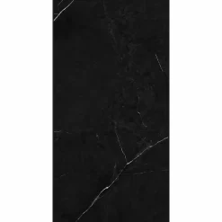 Lot de 8 Dalles Murales Douche SPC/PVC Décor Marbre Noir satiné - 38,9x77,8cm - 2,42M²-Decoon Clearance