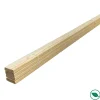 Lot de 4 lames barre écharpe sapin rabotés 2400 x 70 x 26 mm-Forestea New