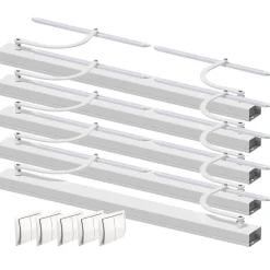 Lot de 5 motorisations pour volet 2 battants SLID'UP WINEO filaire - baie 800 à 1500 mm - blanc-Slid’Up By Mantion Discount