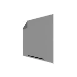 Volet-Moustiquaire Lot de 2 Moustiquaires fenêtre de toit 150x150 cm gris