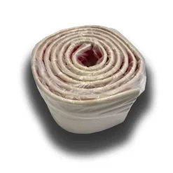 Eternal Parquet Lot de 3 mètres linéaires de plinthe auto-adhésive flexible DUCALE IVOIRE 155x12mm (sans colle, clous ni découpes)