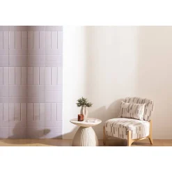 Lot de 4 panneaux décoratifs Feutrine gris 30x30cm - Atmosphera-Atmosphera Créateur D'Intérieur Clearance