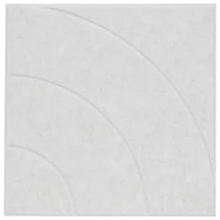 Lot de 4 panneaux décoratifs Feutrine gris 30x30cm - Atmosphera-Atmosphera Créateur D'Intérieur