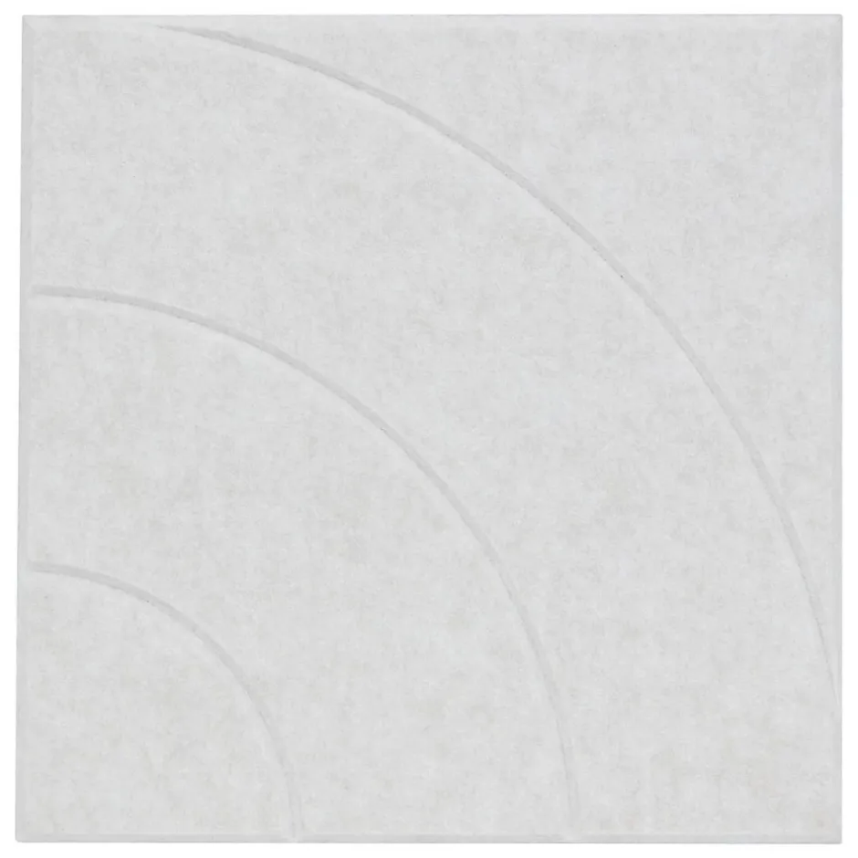 Lot de 4 panneaux décoratifs Feutrine gris 30x30cm - Atmosphera-Atmosphera Créateur D'Intérieur