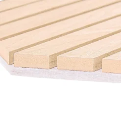 Lot de 3 panneaux décoratifs Colva beige fond gris 30x26cm - Atmosphera-Atmosphera Créateur D'Intérieur New