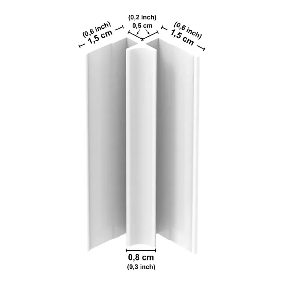 99Deco Lot de 2 panneaux de douche en aluminium (90x220 & 120x220 cm) + profilés blanc - Charme - Vert