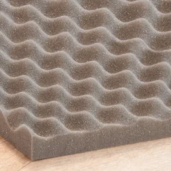 Lot de 4 panneaux de mousse acoustique 50x50 cm Epaisseur 3 cm-Matelas Pour Tous Outlet