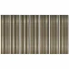 Decoon Lot de 7 Panneaux muraux tasseaux bois 120 x 30 x 1,9 cm - Pack tête de lit - Lamelles gold / feutrine noir - 2,52m²
