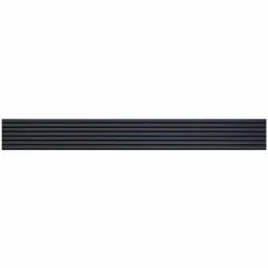 Lot de 2 Panneaux tasseaux bois 250 x 30 x 1,9 cm - bleu nuit/feutrine noir - 1,5m²-Decoon Discount