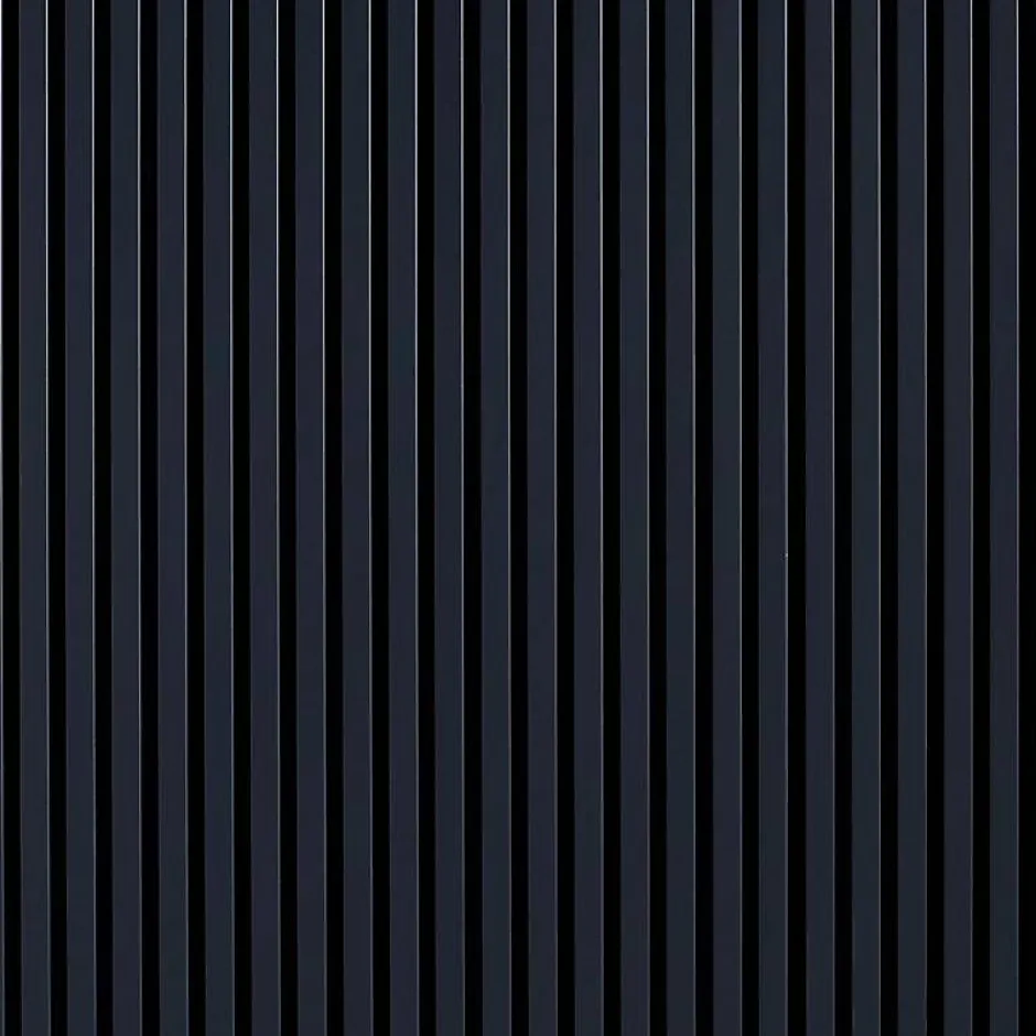 Lot de 2 Panneaux tasseaux bois 250 x 30 x 1,9 cm - bleu nuit/feutrine noir - 1,5m²-Decoon Discount