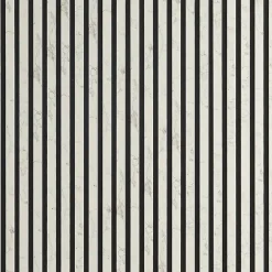 Lot de 2 Panneaux tasseaux bois 250 x 30 x 1,9 cm - décor marbre blanc/feutrine noir - 1,5m²-Decoon