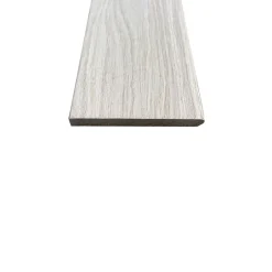 Wood&Sens Lot de 10 Plinthes Plaquées Chêne MDF Arrêtes vives, L.2,23 m x l.6,8 cm x Ep.9 mm