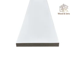 Wood&Sens Lot de 10 Plinthes Polymère, L.240 cm x P.10 cm, Ep.11 mm