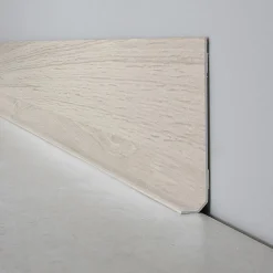 99Deco Lot de 10 Plinthes PVC Couleur Bois - - H8 x L100 cm Profondeur 14 mm