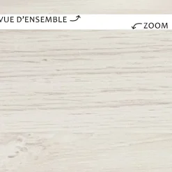 99Deco Lot de 10 Plinthes PVC Couleur Bois - - H8 x L100 cm Profondeur 14 mm