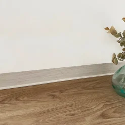 99Deco Lot de 10 Plinthes PVC Couleur Bois - - H8 x L100 cm Profondeur 14 mm