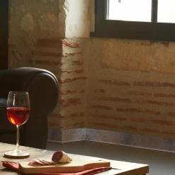 99Deco Lot de 10 Plinthes PVC Couleur Métal - - H8 x L100 cm Profondeur 14 mm