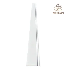 Lot de 5 Plinthes Style Prépeint MDF, L.2,44 m x l.10,8 cm x Ep.14 mm-Wood&Sens Sale