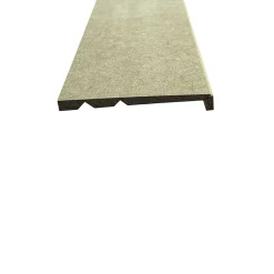Wood&Sens Lot de 6 Surplinthes MDF Hydrofuge, L.2.44 m x H.13.1 cm, Ep.22 mm