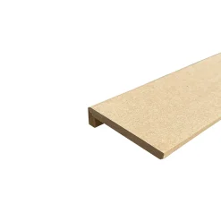 Wood&Sens Lot de 6 Surplinthes MDF, L.2.44 m x H.9.8 cm, Ep.22 mm