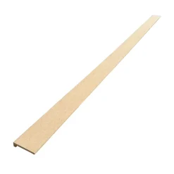 Lot de 6 Surplinthes MDF, L.2.44 m x H.12.8 cm, Ep.22 mm-Wood&Sens