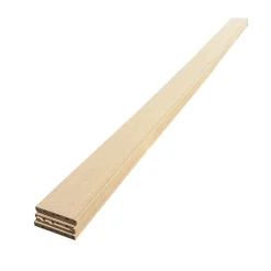 Wood&Sens Lot de 6 Surplinthes MDF, L.2.44 m x H.13.1 cm, Ep.22 mm
