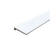 Lot de 6 Surplinthes MDF Prépeint Blanc, L.2.44 m x H.9.8 cm, Ep.22 mm-Wood&Sens Sale