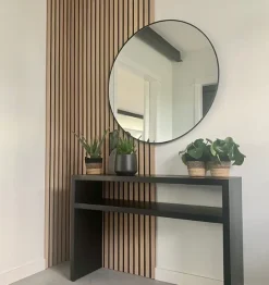 Wood&Sens Lot de 10 Tasseaux Chêne Abouté, L.250 cm x l.2 cm, Ep.4 cm