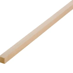 Forestea Lot de 20 tasseaux hêtre rabotés 2400 x 9 x 9 mm