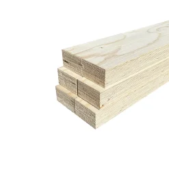 Lot de 6 Tasseaux LVL Contrecollé SAPIN, L.2,40 m x l.6,8 cm x Ep.42 mm-Wood&Sens Discount