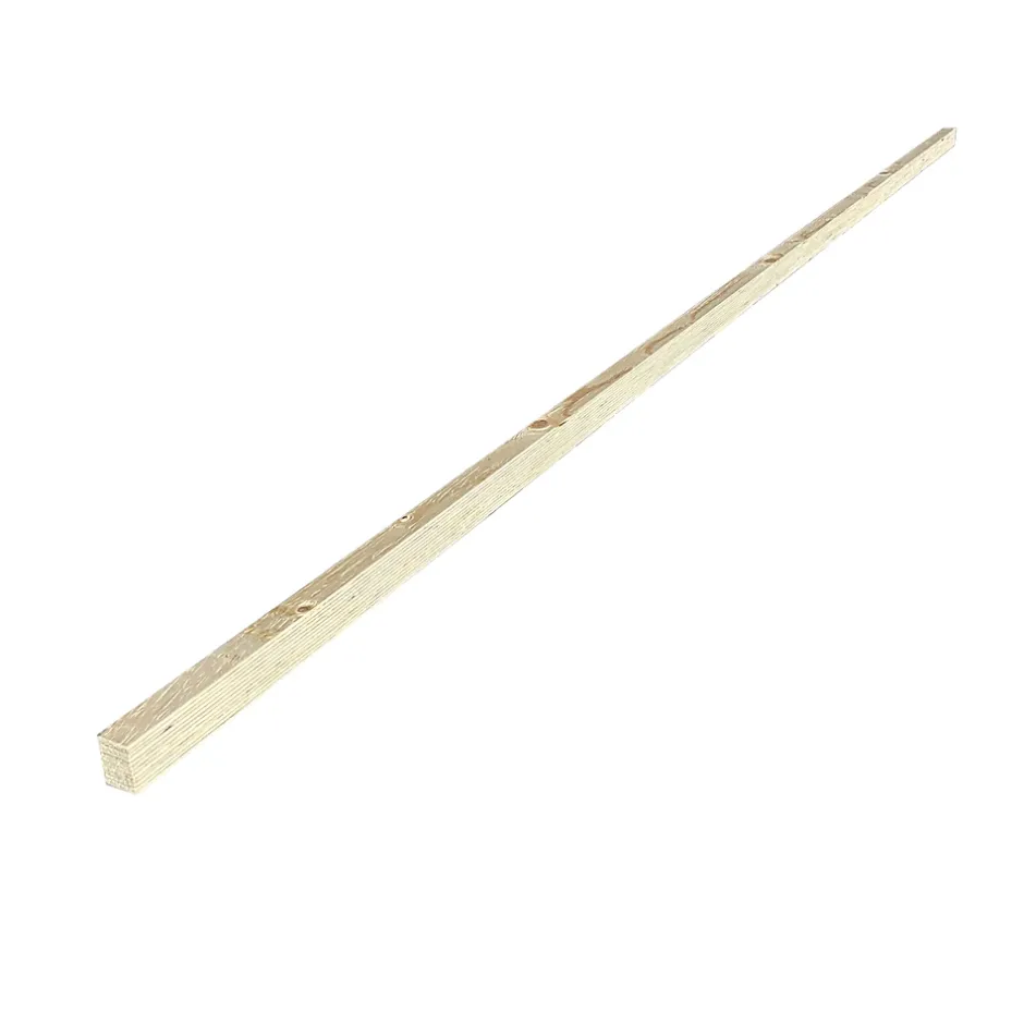 Wood&Sens Lot de 15 Tasseaux LVL Contrecollé SAPIN, L.2,40 m x l.3,6 cm x Ep.27 mm