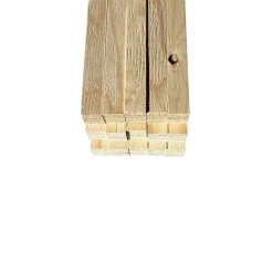 Wood&Sens Lot de 15 Tasseaux LVL Contrecollé SAPIN, L.2,40 m x l.3,6 cm x Ep.27 mm
