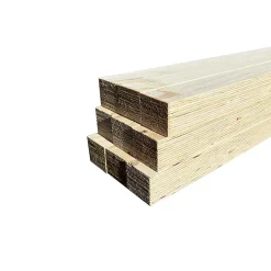 Wood&Sens Lot de 9 Tasseaux LVL Contrecollé SAPIN, L.2,40 m x l.4,8 cm x Ep.42 mm