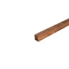 Wood&Sens Lot de 4 Tasseaux Sapin Traité marron, L.2,40 m x l.2,75 cm x Ep.27,5 mm