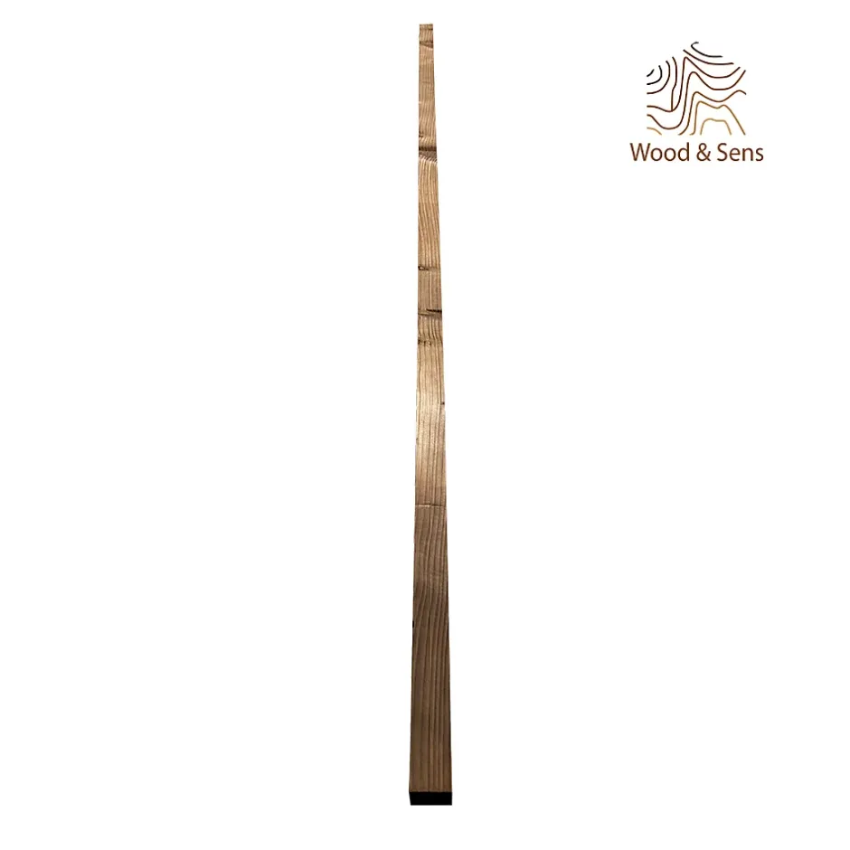 Lot de 6 Tasseaux Sapin Traité marron, L.2,40 m x l.4,35 cm x Ep.43,5 mm-Wood&Sens Clearance