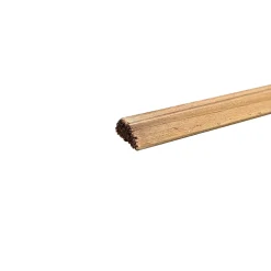 Wood&Sens Lot de 10 Tasseaux Triangulaires Sapin Traité marron, L.2,50 m x l.2,37 cm x Ep.9,3 mm