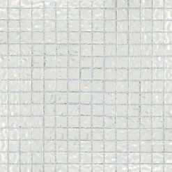 LOT DE 20 TESSELLES OR BLANC/ARGENT MARTELE TRAME PAPIER 2 x 2 CM CASA LINEA-Casa Linéa New