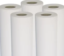 Semin Lot de 5 toiles de verre - motif maille - rouleau 25 x 1 m