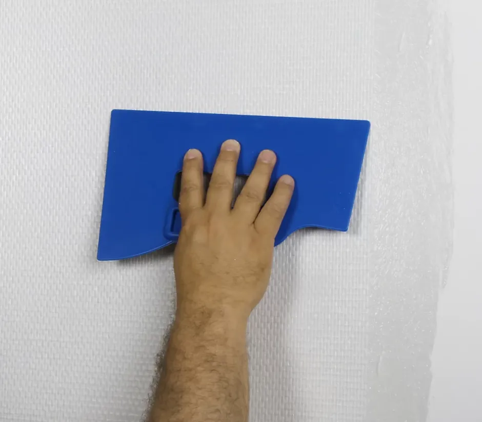 Lot de 2 toiles de verre - motif chevron - rouleau 50 x 1 m-Semin Online