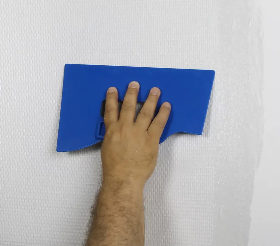 Lot de 2 toiles de verre - motif maille - rouleau 50 x 1 m-Semin Discount