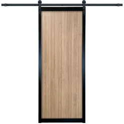 Skylab Lot porte Univers 204 x 83 x 4 cm + rail rustique