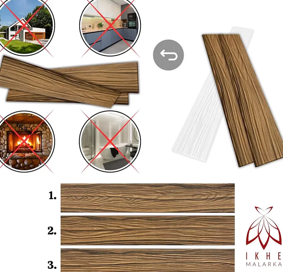 20m² - 120 pièces de panneaux polystyrène, panneaux de plafond, panneaux muraux, décors, imitation pour plafonds - P4-13-Ikhemalarka Discount